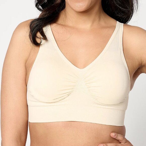 Lot of 10~Anybody Intimates CupLift Comfort Wirefree Bra with Removable Pads - Picture 1 of 2